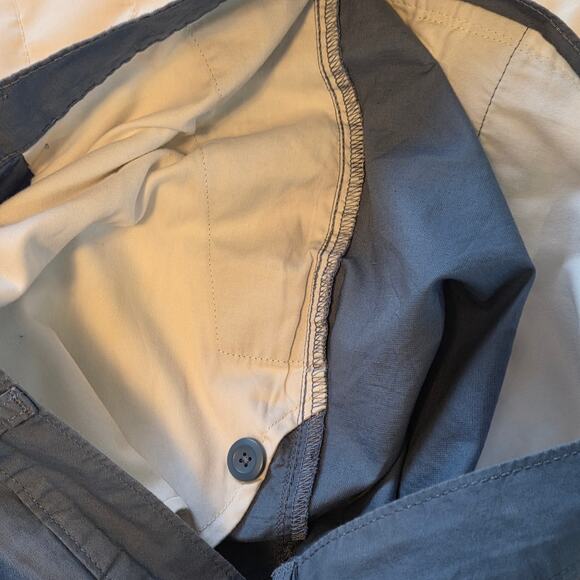 Patagonia All-wear Hemp & Cotton blend shorts, lightweight 6" inseam, sz 32 blue - Picture 10 of 10